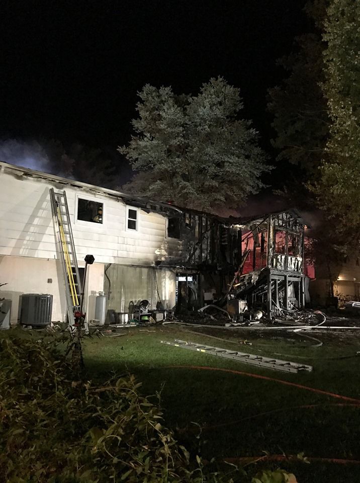 Nine displaced after Dale City house fire